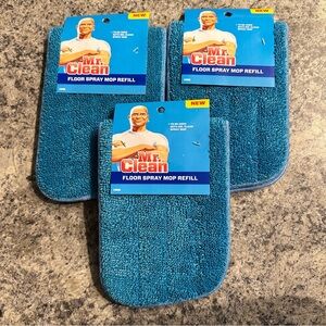 NEW 3x Mr Clean Floor Spray Mop Refill Cover 246608 For Mr. Clean Floor Mop 2013